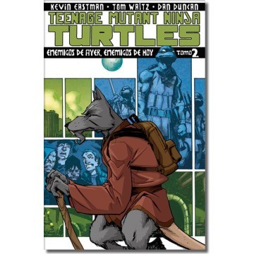 TEENAGE MUTANT NINJA TURTLES TOMO 2