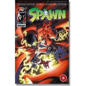 SPAWN EDICIÓN ESPECIAL DEL 25 ANIVERSARIO EDICIÓN DEL DIRECTOR B